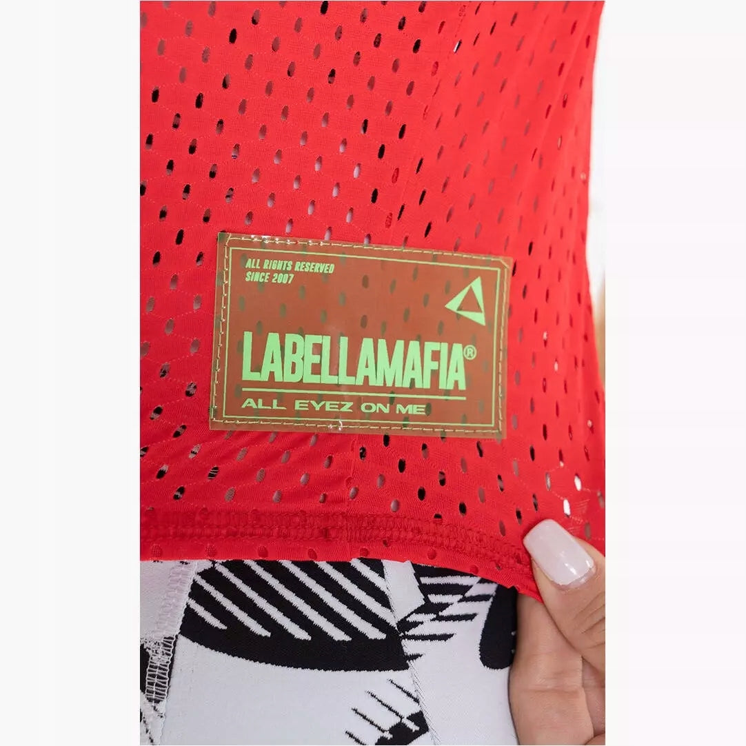 LABELLAMAFIA Crop Top Palaidinė