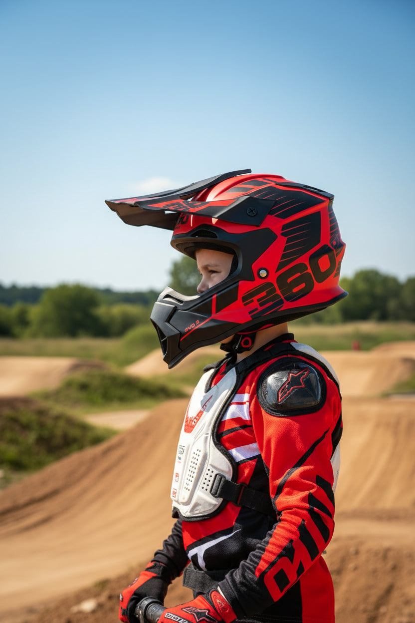 Cross Enduro MTB BMX Šalmas patvirtintas QUAD