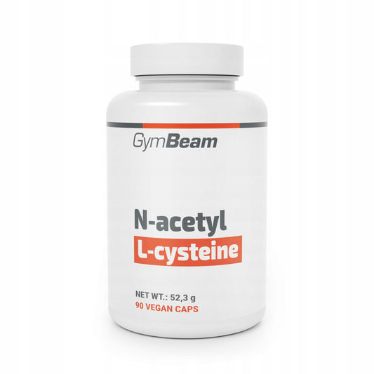 NAC N-Acetil-L-Cisteino Papildas Detoksikacijai - GymBeam 90 kapsulių