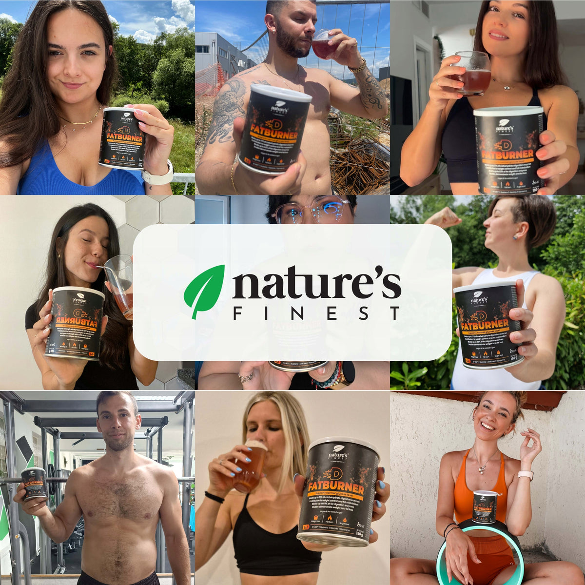 „Nature's Finest D-FatBurner“ Riebalų Degintojas – Garcinija, Gimnema – 150 g