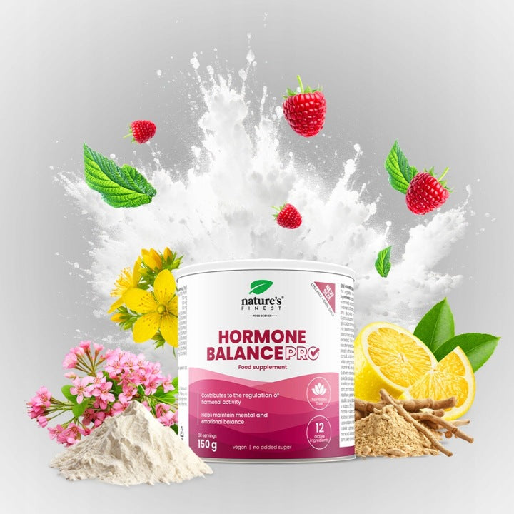 „Nature's Finest Hormone Balance“ – su ašvaganda ir B grupės vitaminais – 150 g