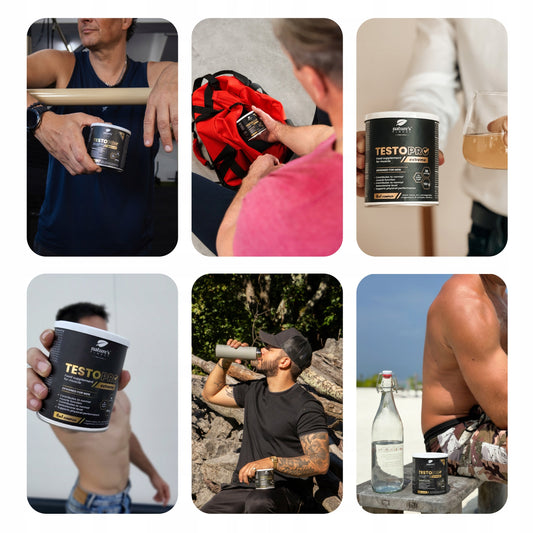 „Nature's Finest TestoPRO“ Testosterono skatinimui – Cinkas, maka, B2, B6, B12 – 150 g