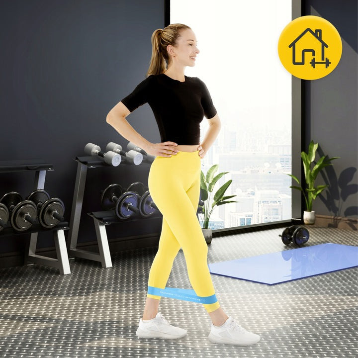 Fitneso gumų rinkinys MINI POWER BAND 4FIZJO 5 vnt.