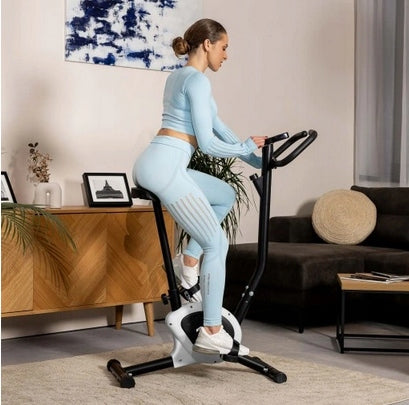 Stacionarus magnetiškai sulankstomas dviratis treniruoklis 