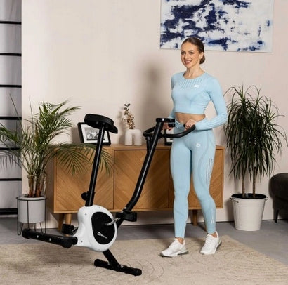 Stacionarus magnetiškai sulankstomas dviratis treniruoklis 