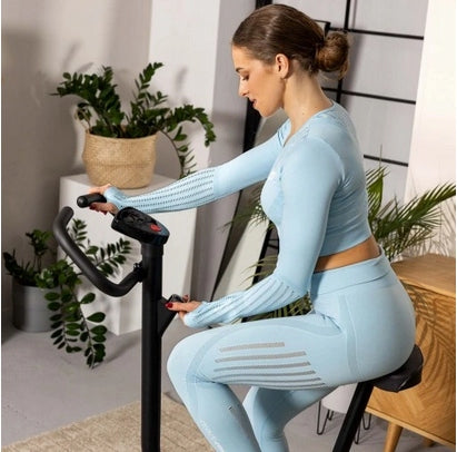 Stacionarus magnetiškai sulankstomas dviratis treniruoklis 