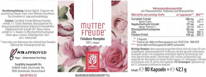 rūgščių kompleksas „Immaculate“ – 90 kapsulių