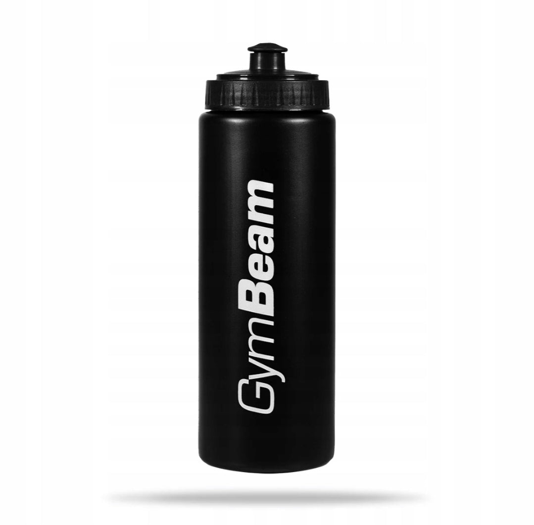 GymBeam vandens gertuvė 750 ml juoda