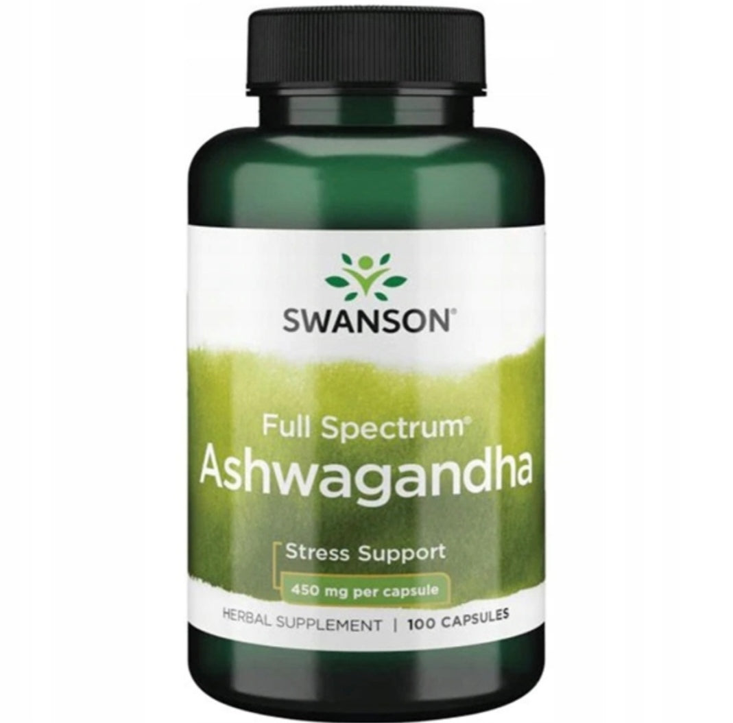 SWANSON Ashwagandha 450 mg 100 tab.