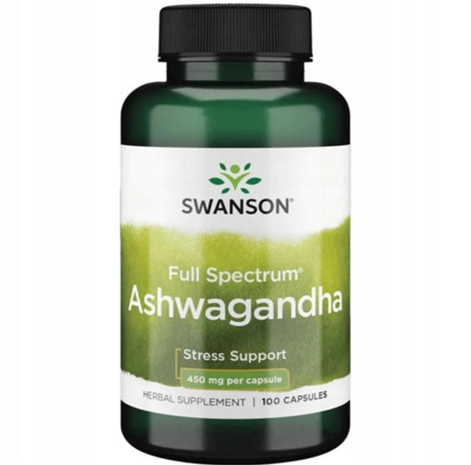 SWANSON Ashwagandha 450 mg 100 tab.