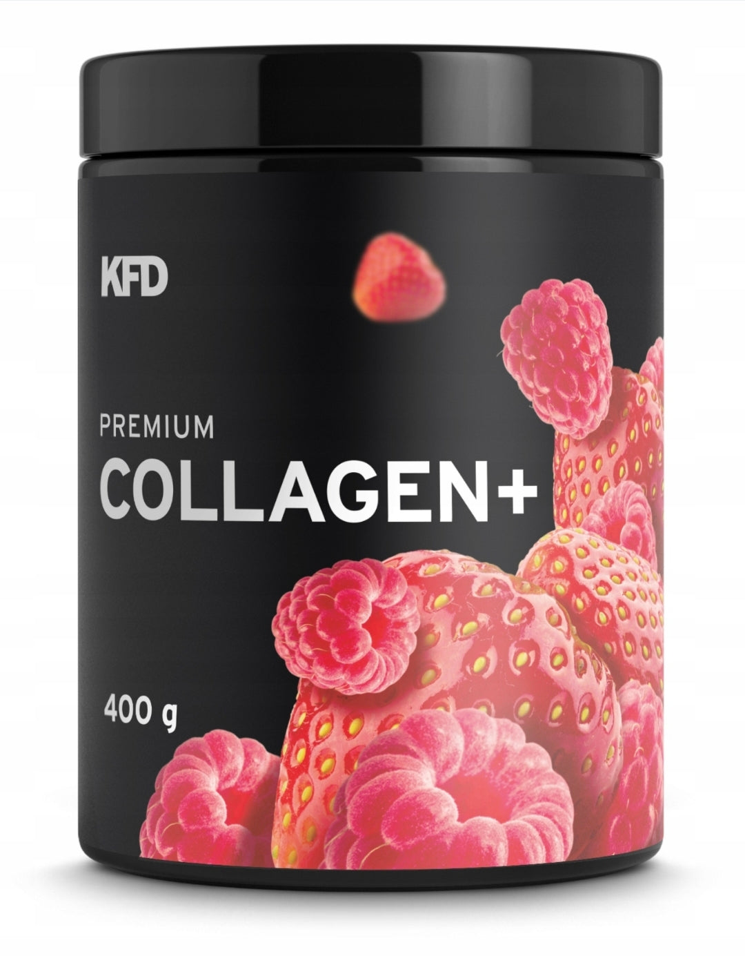 KFD Premium Collagen+ Kolagenas 400g Braškių ir Aviečių