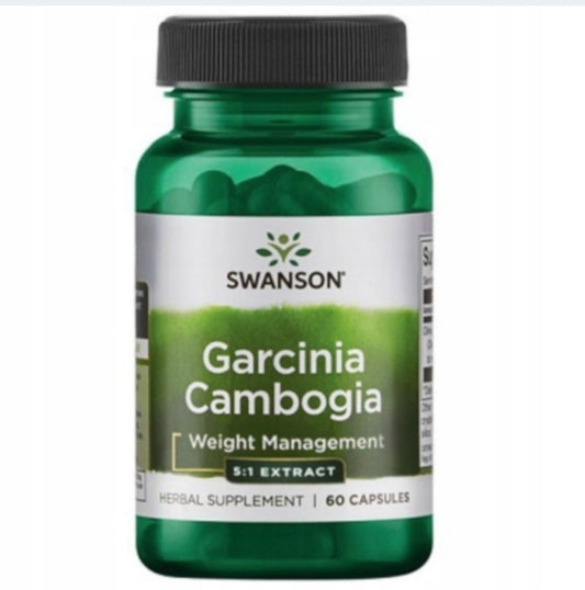 SWANSON Garcinia Cambogia ekstraktas 80mg 60 kaps