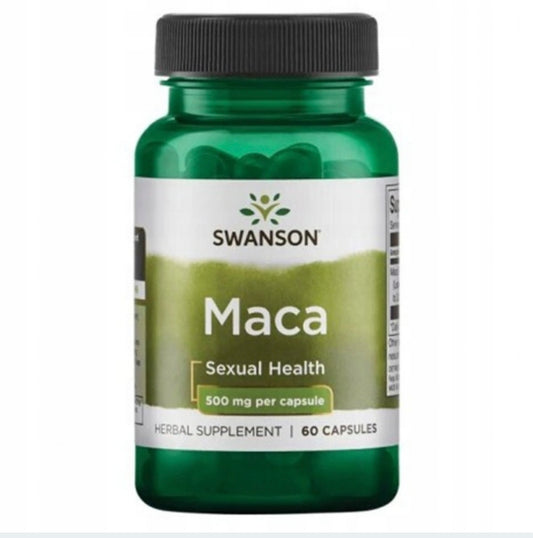 SWANSON Maca ekstraktas 500mg 60 kaps