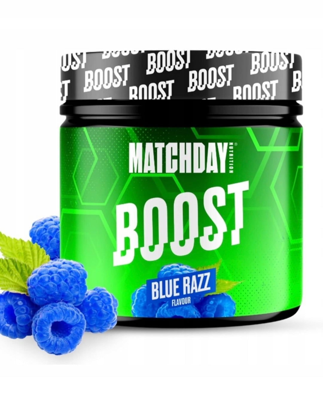 MATCHDAY NUTRITION BOOST Blue Razz Booster preworkout stimuliatorius 