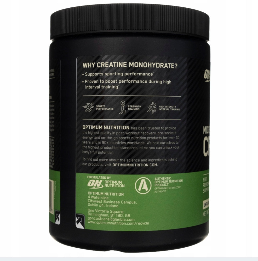 Optimum Nutrition Mikronizuotas Kreatinas Monohidratas 317g