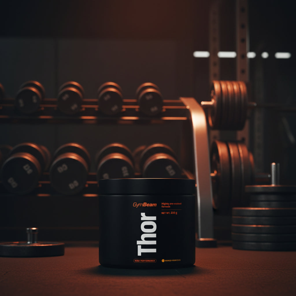 GymBeam Thor pre-workout stimuliatorius 210g