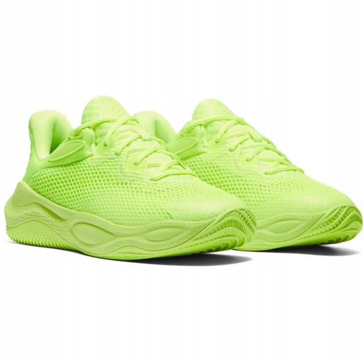 Unisex krepšinio bateliai Under Armour Curry Splash 24 green, žali