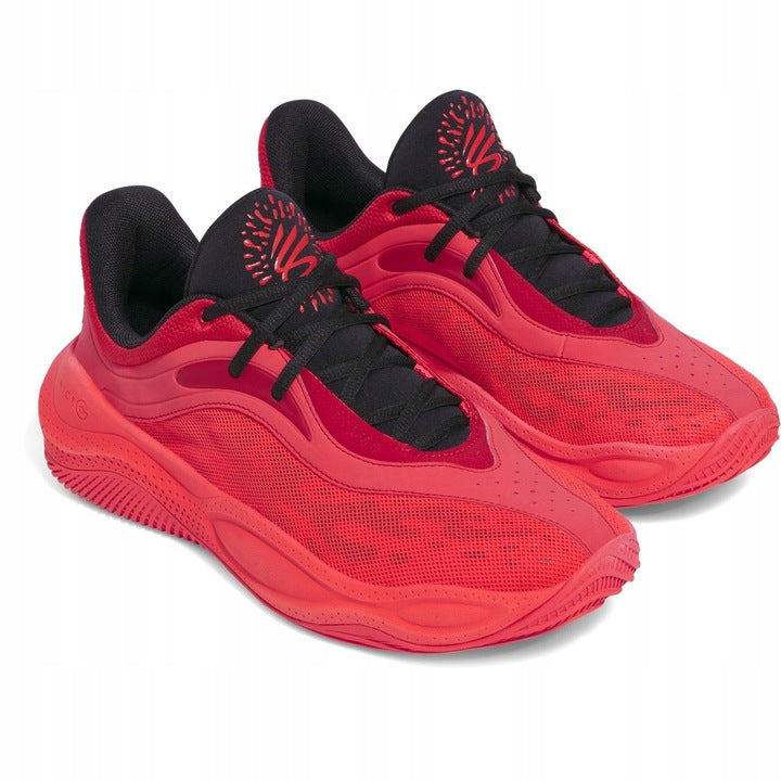Unisex krepšinio bateliai Under Armour Curry Splash 25 red 43, raudoni