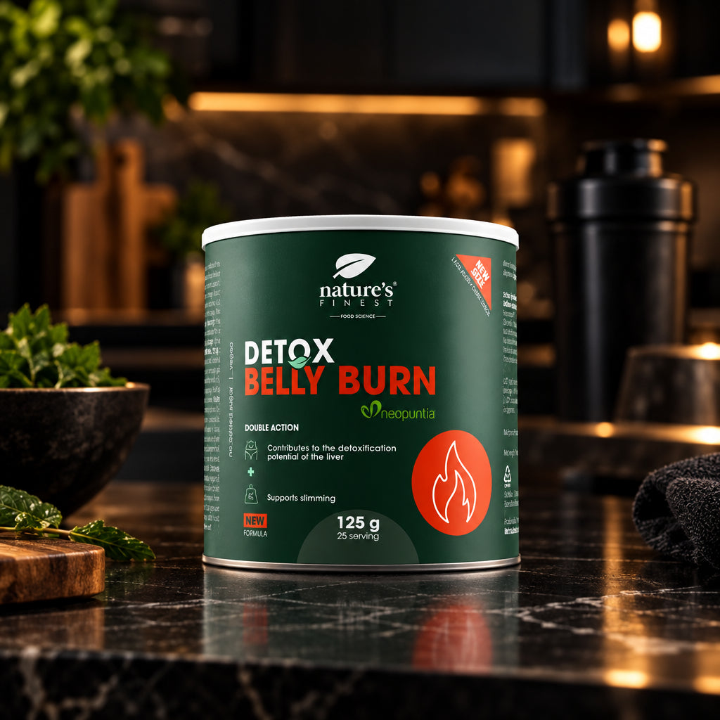 Nature's Finest Belly Burn Detox Riebalų degintojas organizmo valymui 125g