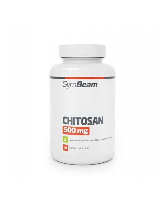 Gymbeam papildas Chitozanas Cholersterolio kontrolei, sotumui 500mg, 120 tablečių