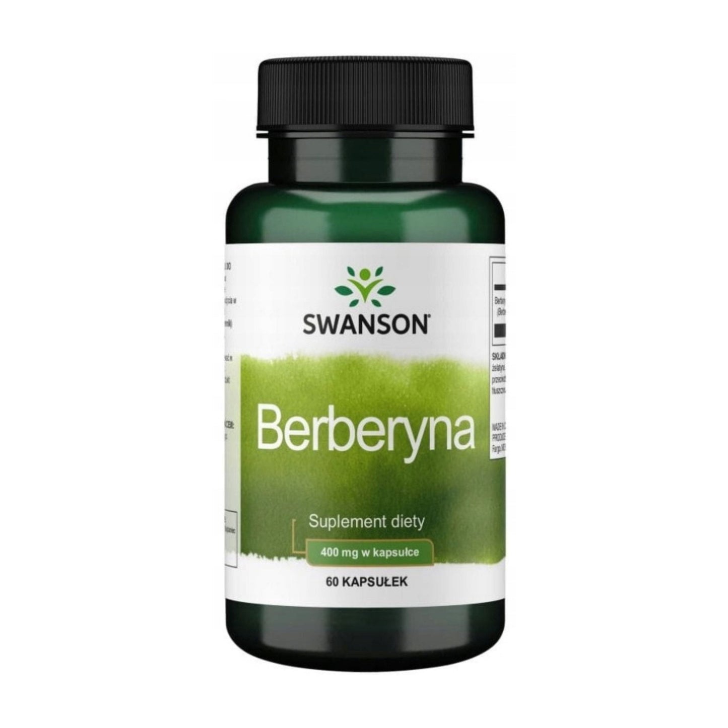 Swanson Berberinas 400mg 60 kapsulių Svorio metimui, diabetui