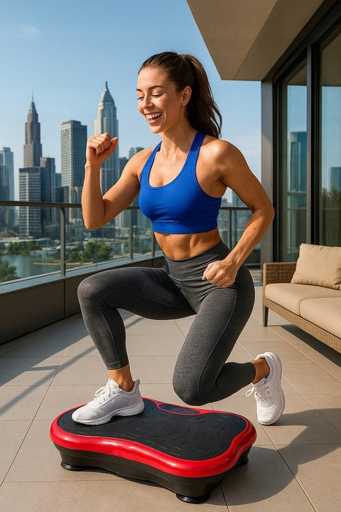 Vibracinė vibro platfotma kūno treniravimui ir formavimui 180 greičių