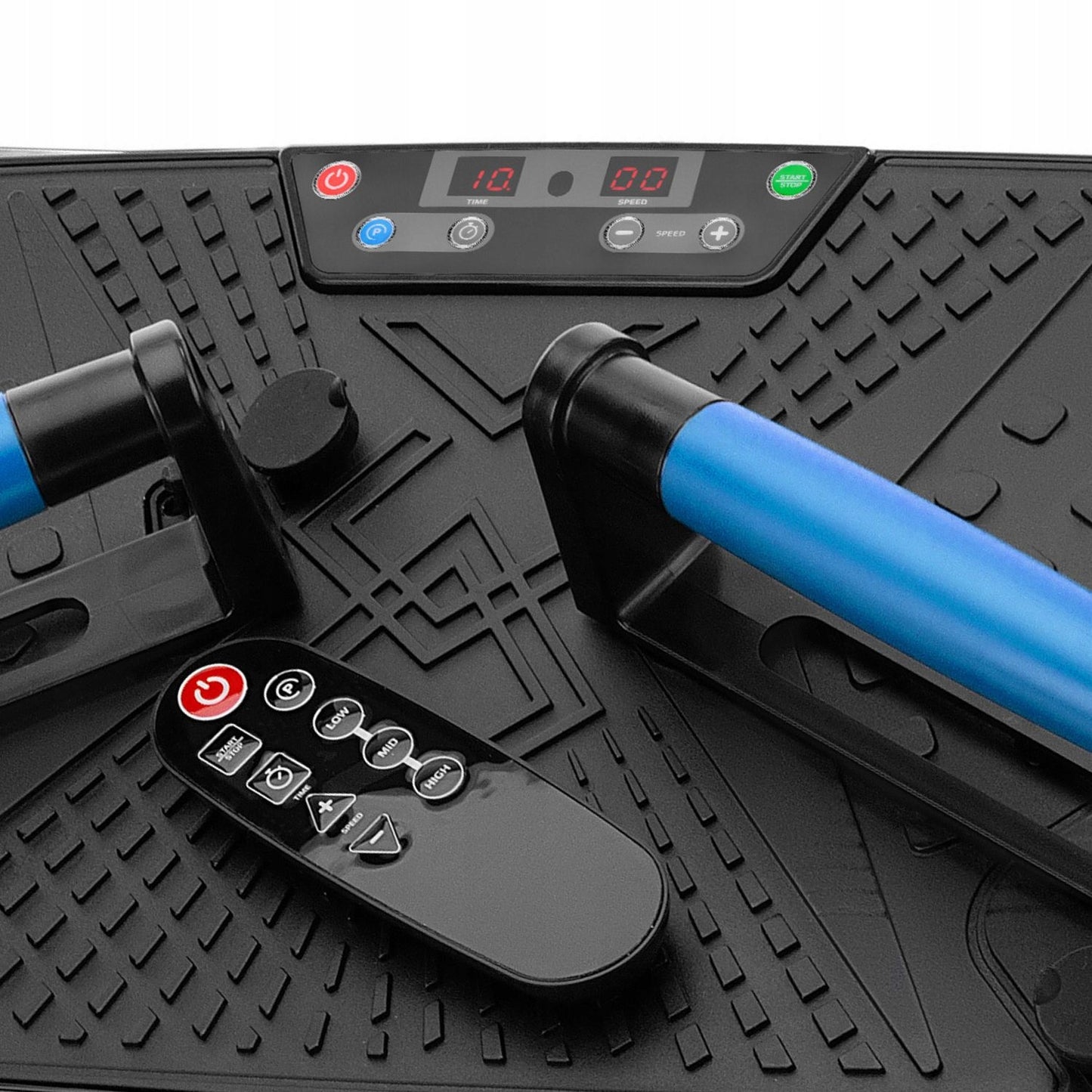 Susipažinkite su XP600 vibracijos platforma su rankenomis