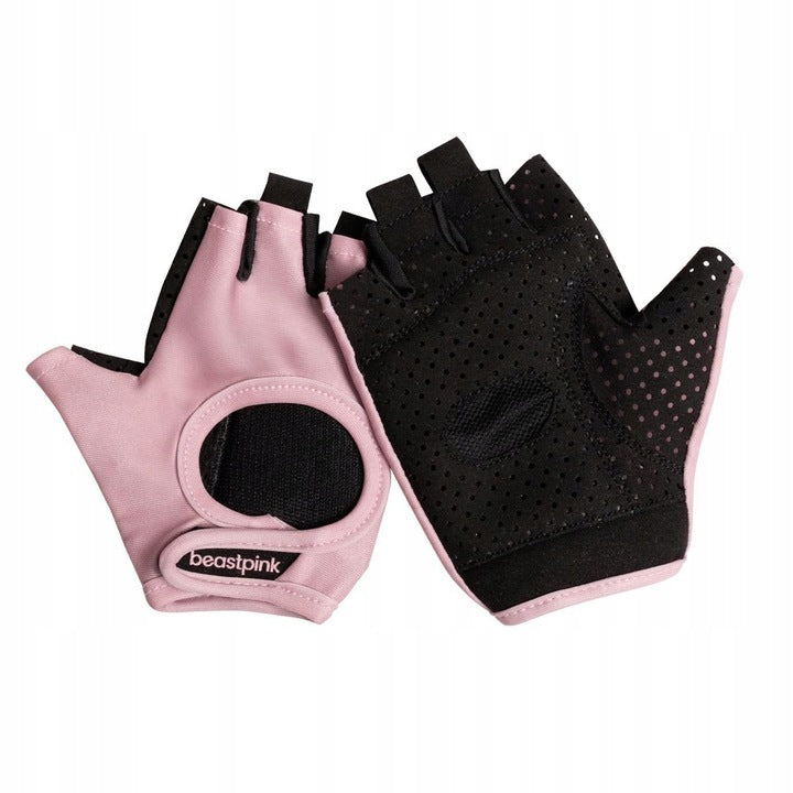 Moteriškos BeastPink „Fitness Hyper Gloves“ pirštinės