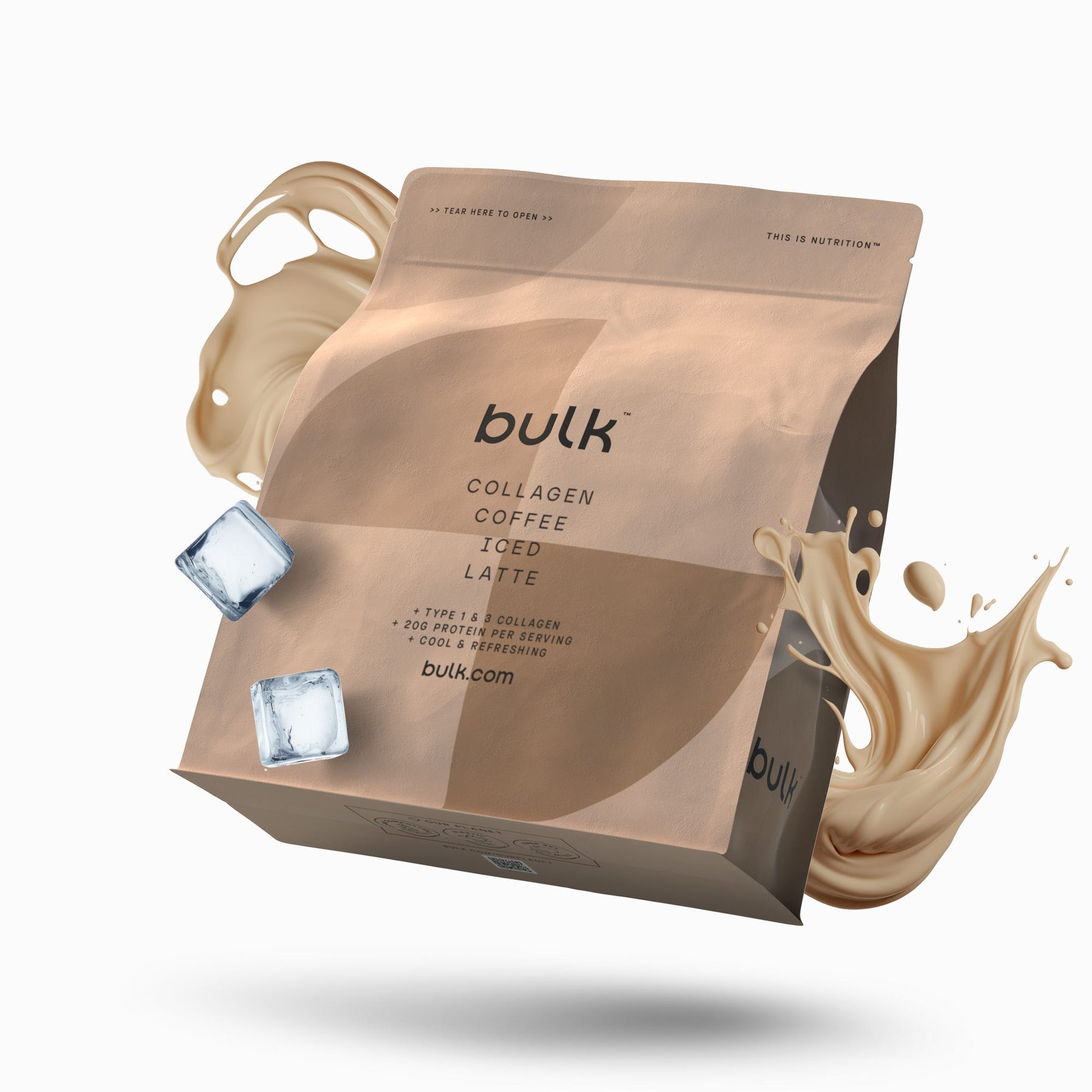 Bulk šalta kolageno latte kava 500g