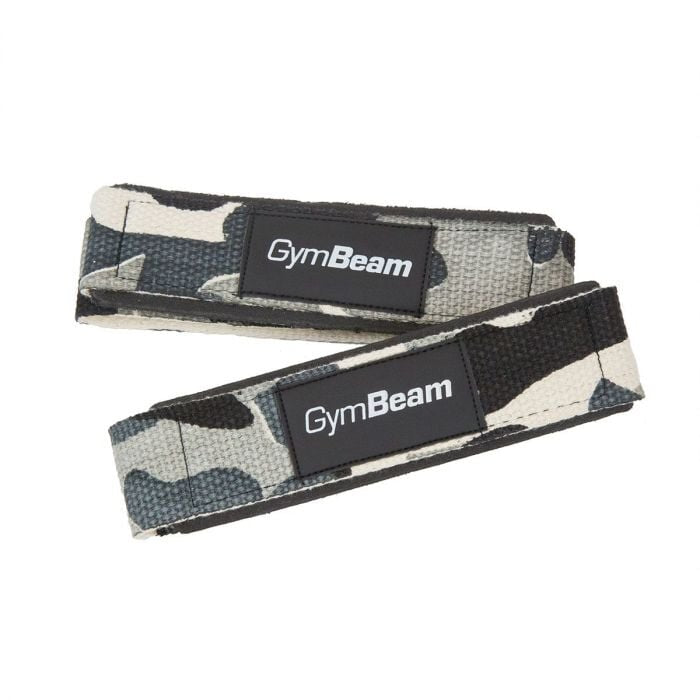 GymBeam Camo Straps svorių kėlimo diržai / strapsai