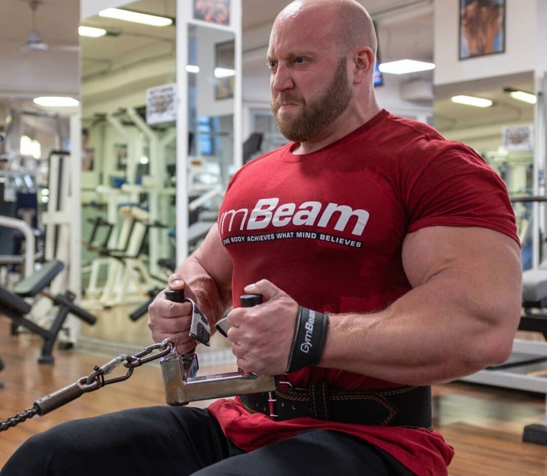 GymBeam Camo Straps svorių kėlimo diržai / strapsai