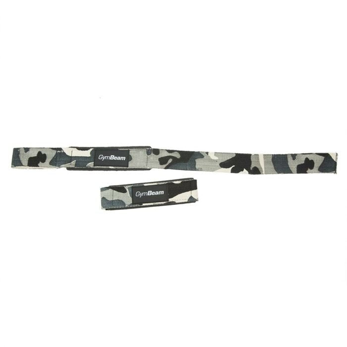 GymBeam Camo Straps svorių kėlimo diržai / strapsai