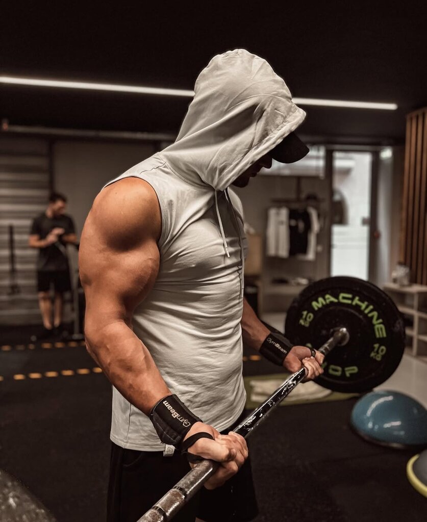 GymBeam riešų juostos Firm Dark Grey