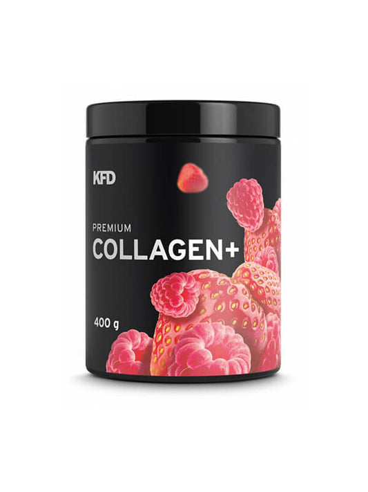 KFD Premium Collagen+ Kolagenas 400g Braškių ir Aviečių