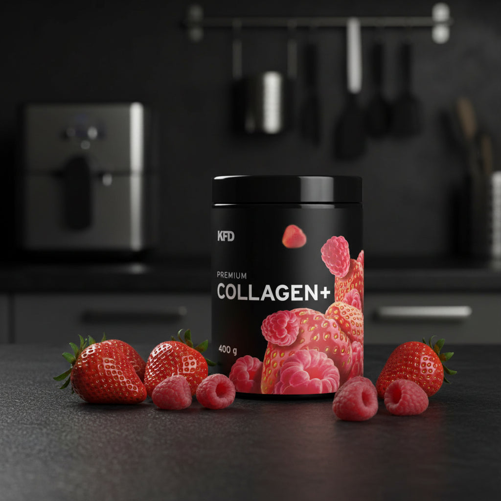 KFD Premium Collagen+ Kolagenas – tai ne vienerius metus žinomas ir klientų vertinamas produktas, kurio užduotis – papildyti racioną aukščiausios kokybės hidrolizuotu kolagenu bei vitaminais C ir D3 didžiausiomis dozėmis, skirtomis maisto papildo paros normai.