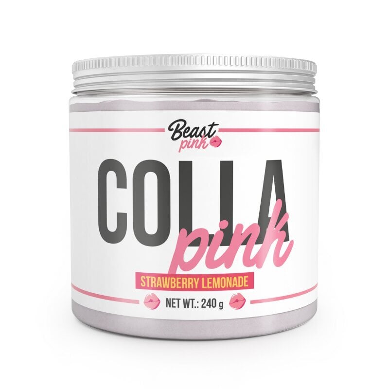 Kolagenas BeastPink Colla pink 240g, Braškių Limonado