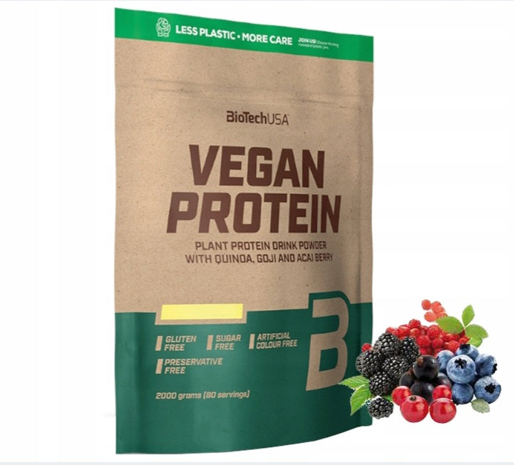 BiotechUSA Veganiški Baltymai Augaliniai Baltymai 2000g