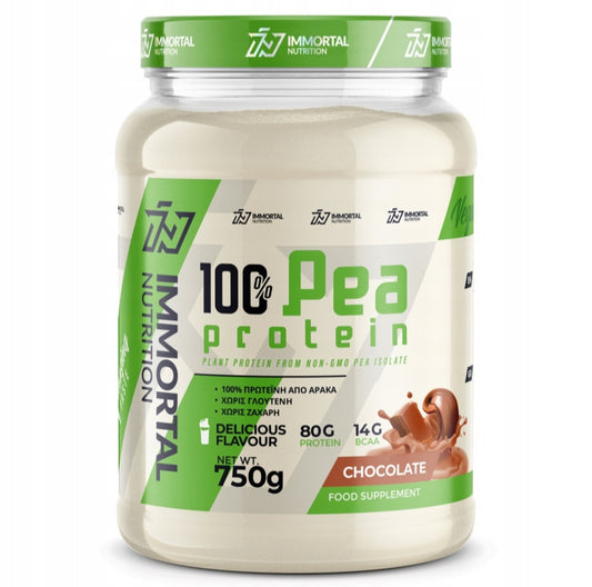 Immortal Nutrition 100% Žirnių Baltymų Izoliatas 750g