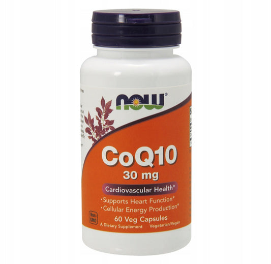Kofermentas Q10 NOW FOODS 30 mg 60 kaps.