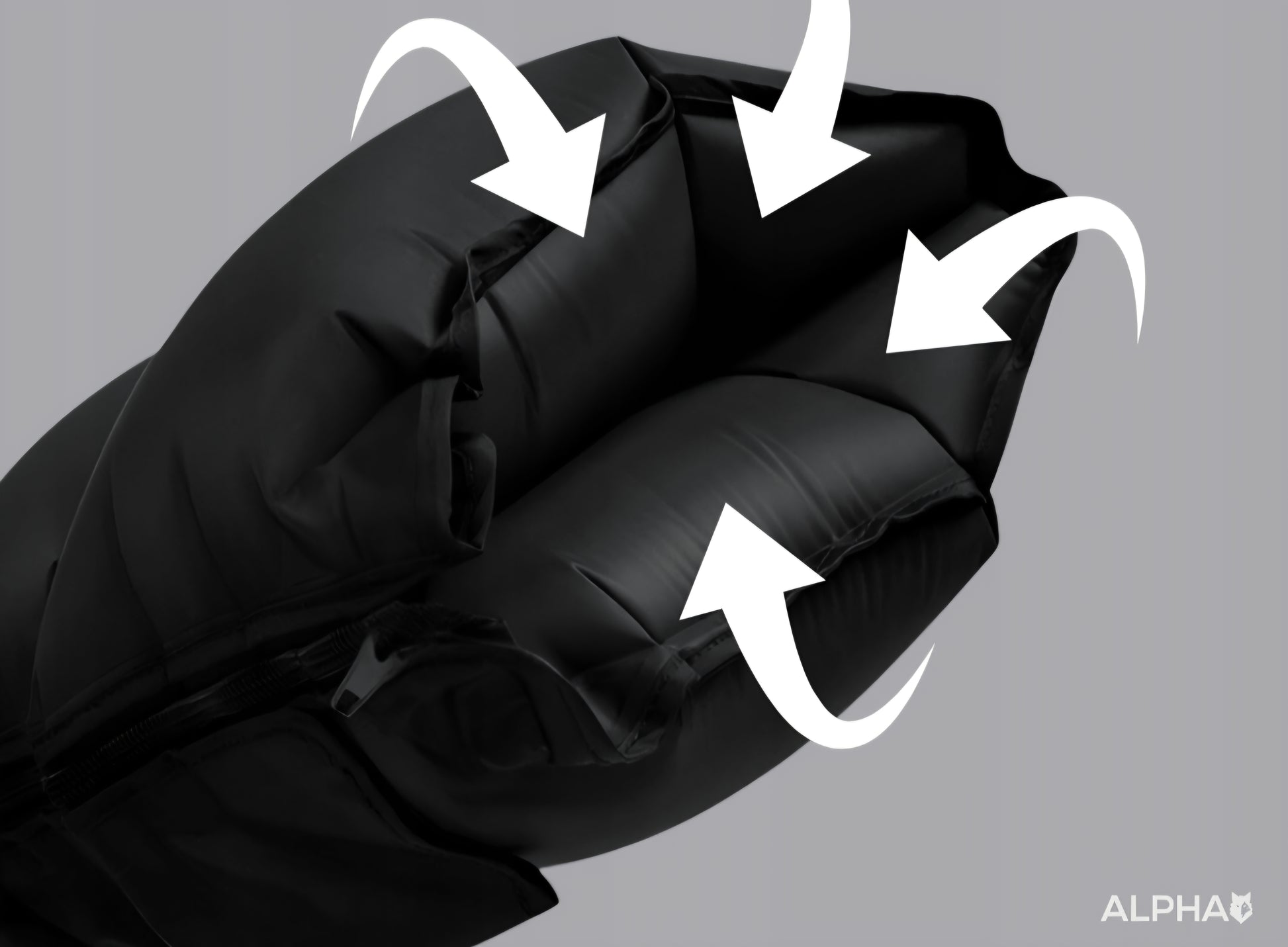 Alpha AMP-04 – automatinio limfodrenažo aparatas / masažuoklis kojoms