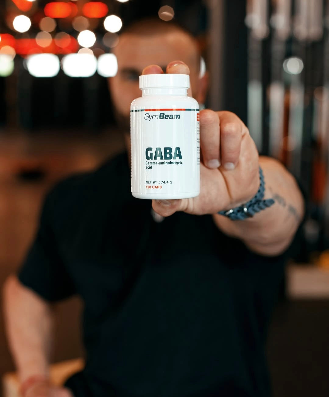 GymBeam GABA Miegui, Nervinei Sistemai  -  120 kap.