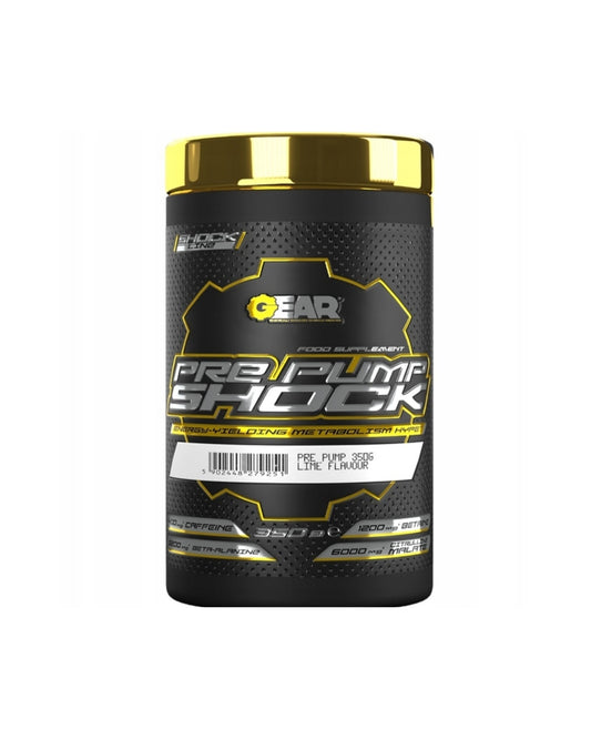 Gear Nutrition PRE PUMP SHOCK pre-workout papildaa 350g