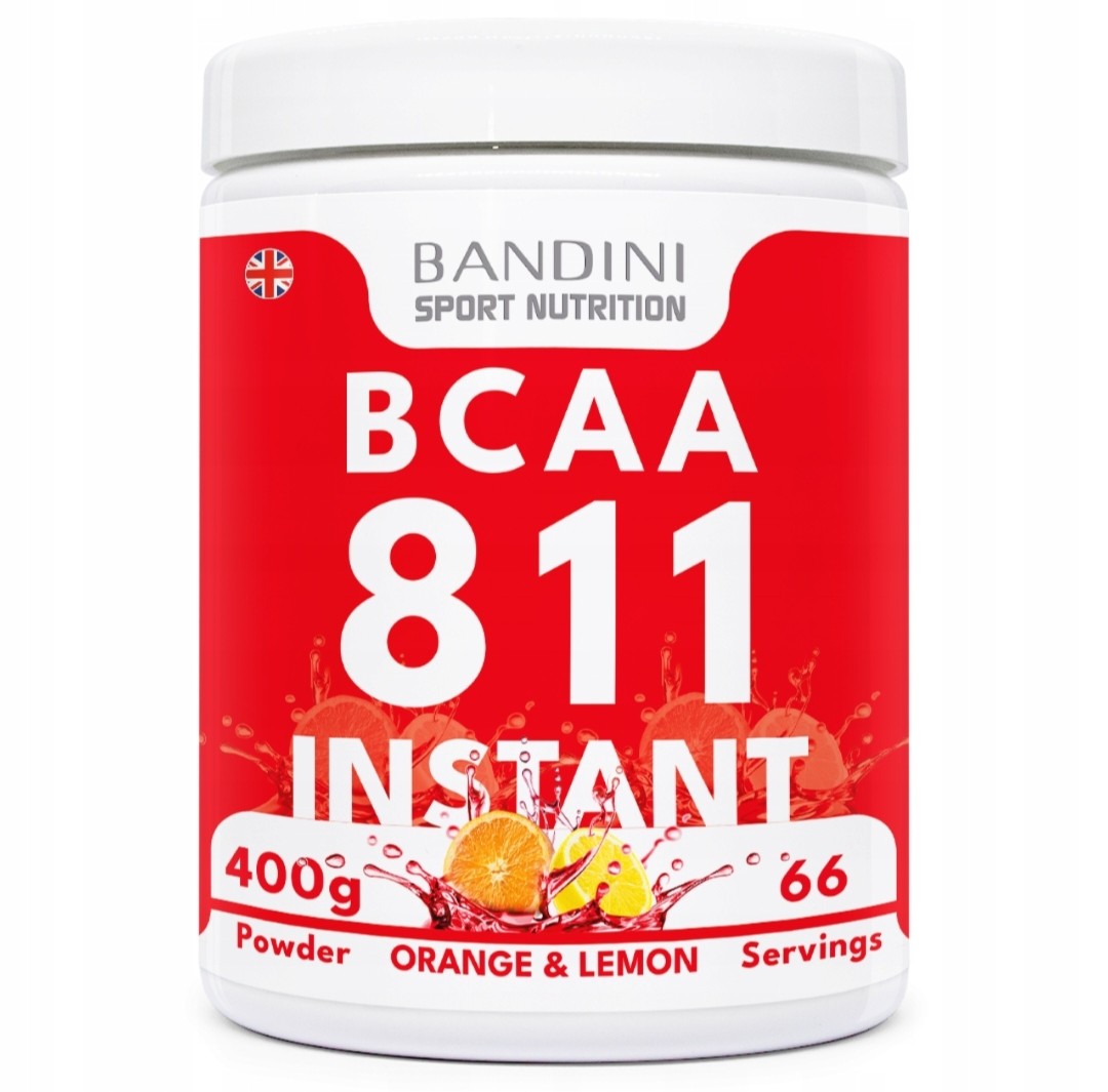 Bandini BCAA  8 1 1 milteliai 400 g 100 % veganiškos aminorūgštys