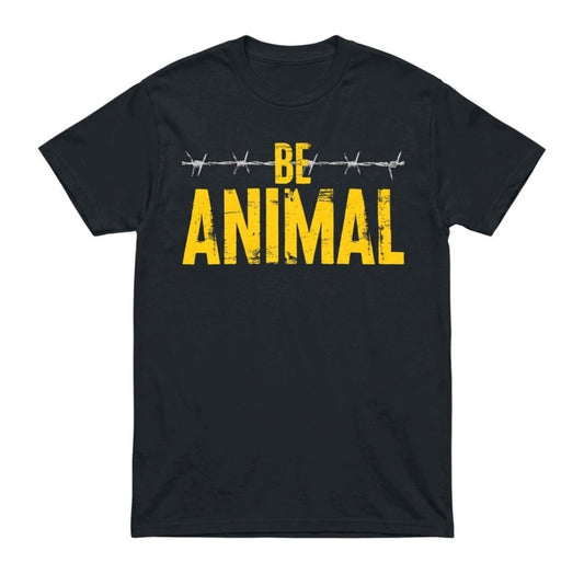Universal Animal BE ANIMAL NEVER QUIT marškinėliai 