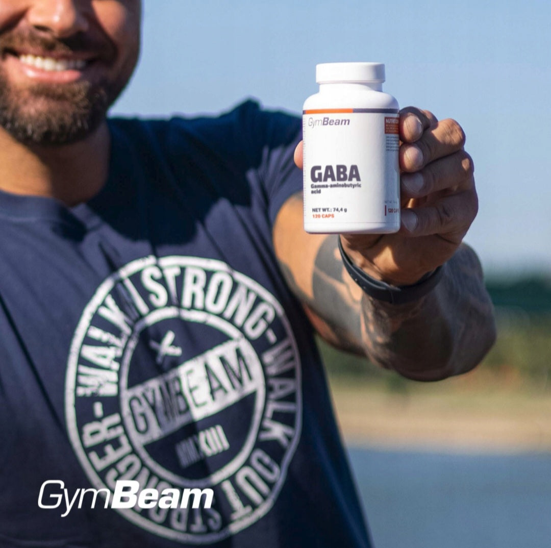 GABA Miegui, Nervinei Sistemai  - GymBeam 120 kap.