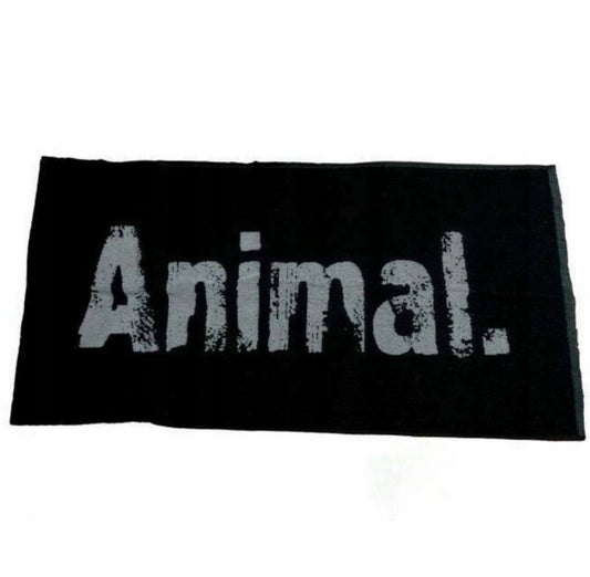 Juodas Universal Animal rankšluostis 50x100cm