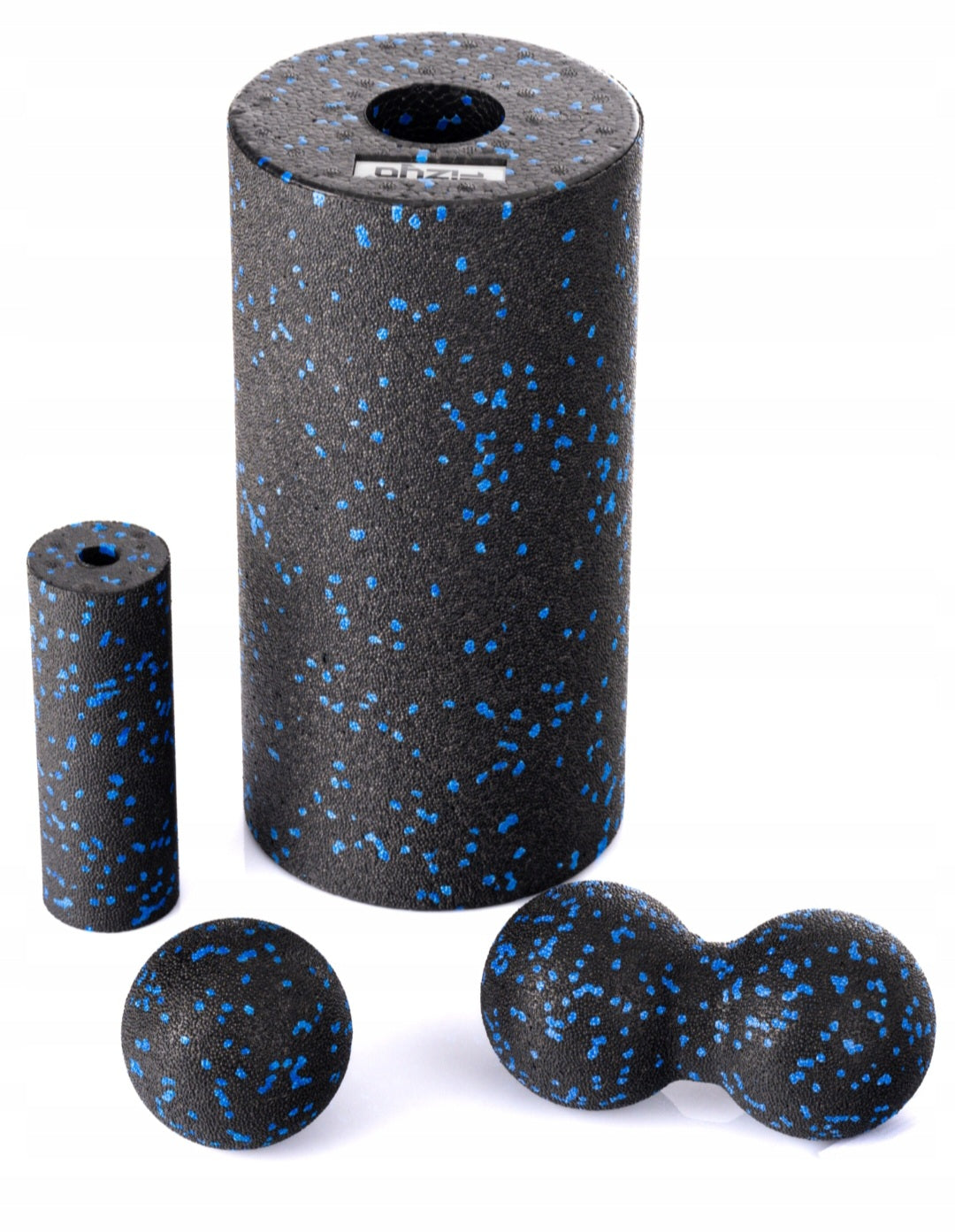 Masažo ir raumenų regeneracijos rinkinys FIZYO – masažo voleliai ir kamuoliukai