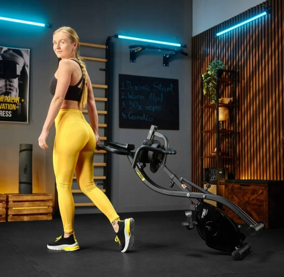 Magnetiškai sulankstomas dviratis treniruoklis 120kg Trex Sport