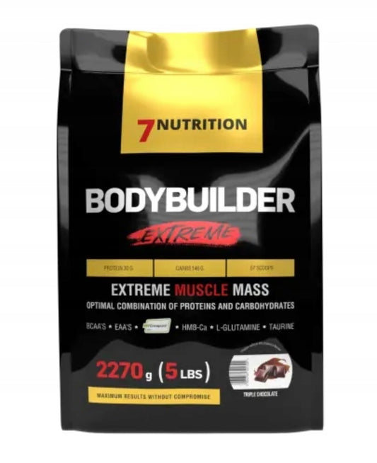 7NUTRITION Bodybuilder Extreme Muscle Mass Baltymai masei 2270 G