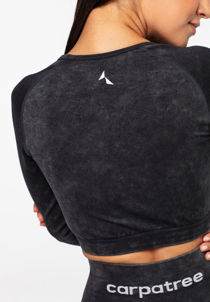 Carpatree Yasmine Crop Top palaidinė Juoda
